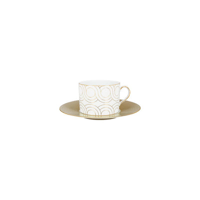 Infinity Tea Cup + Saucer (Set of 4)