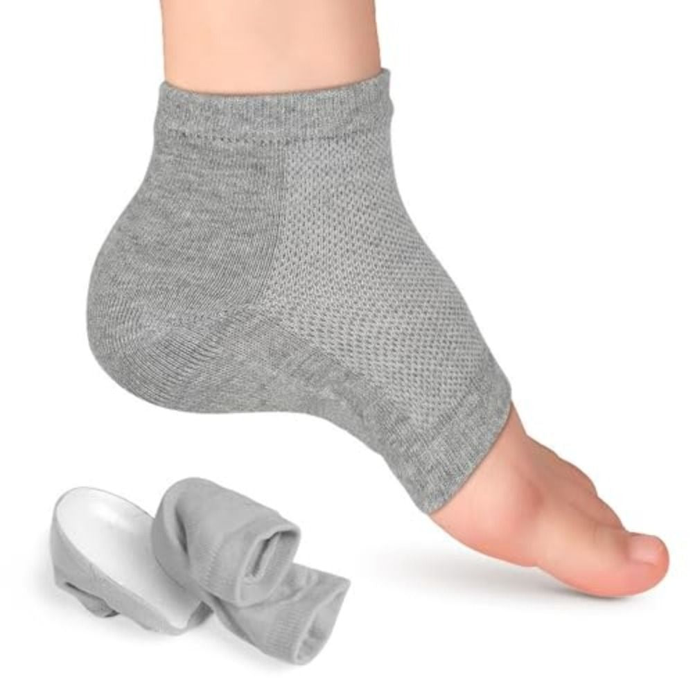 Inner sock pads men's and women's heel covers sports anti slip SEBS semi pad biomimetic thickened sock covers