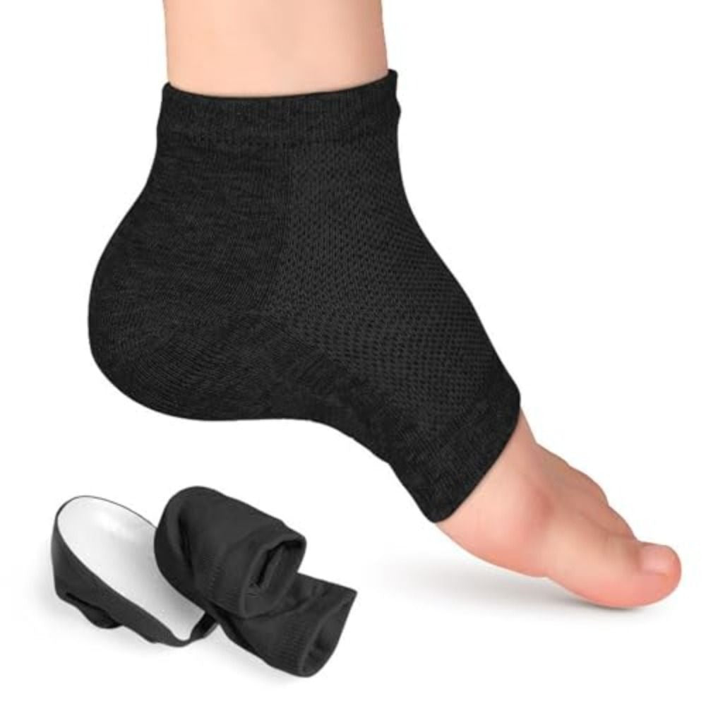 Inner sock pads men's and women's heel covers sports anti slip SEBS semi pad biomimetic thickened sock covers