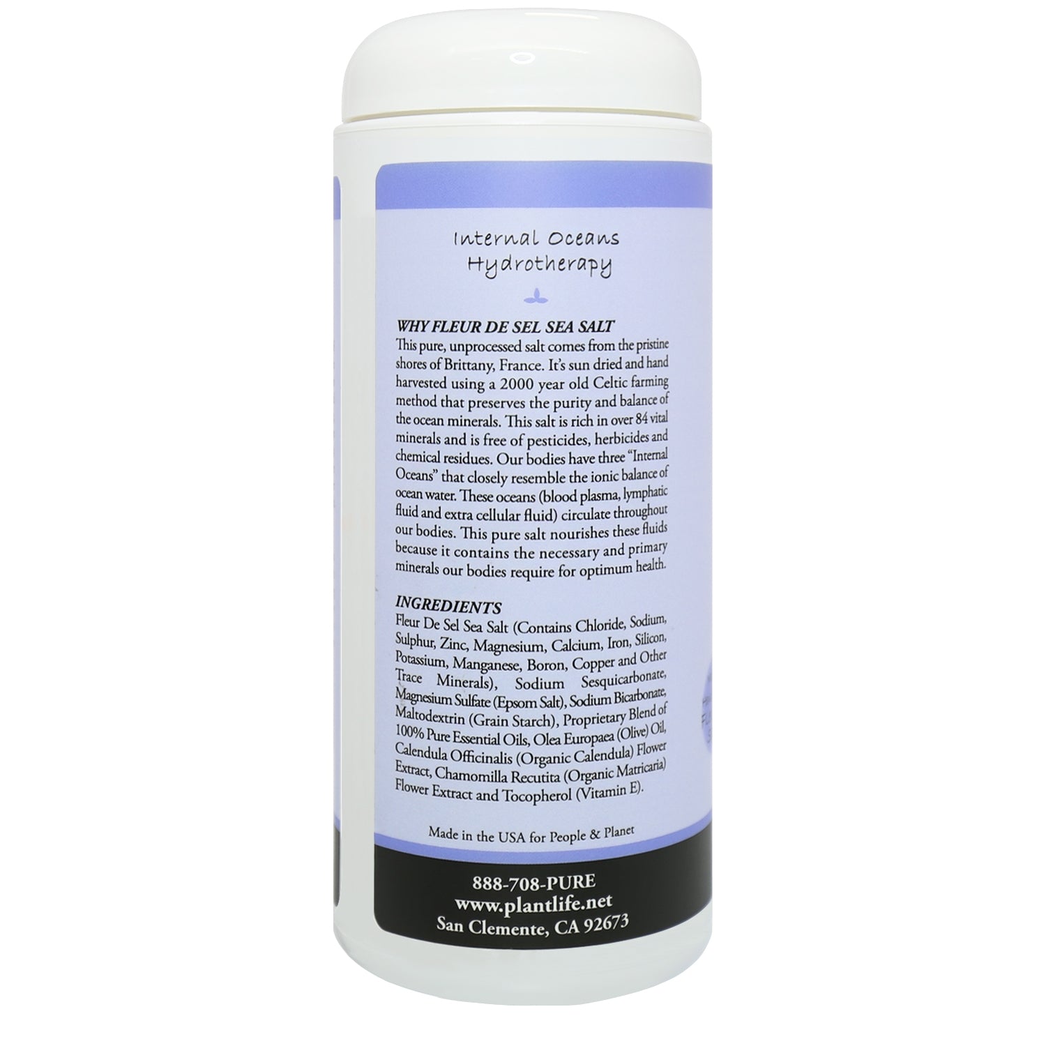 Lavender Bath Salt 16oz