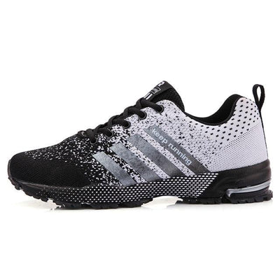 Luxury Sport Mens Sneakers Mesh Breathable Casual Men Shoes Comfortable Non-Slip Shock Absorption Light Outdoor Walking Comfortable Running Sneakers