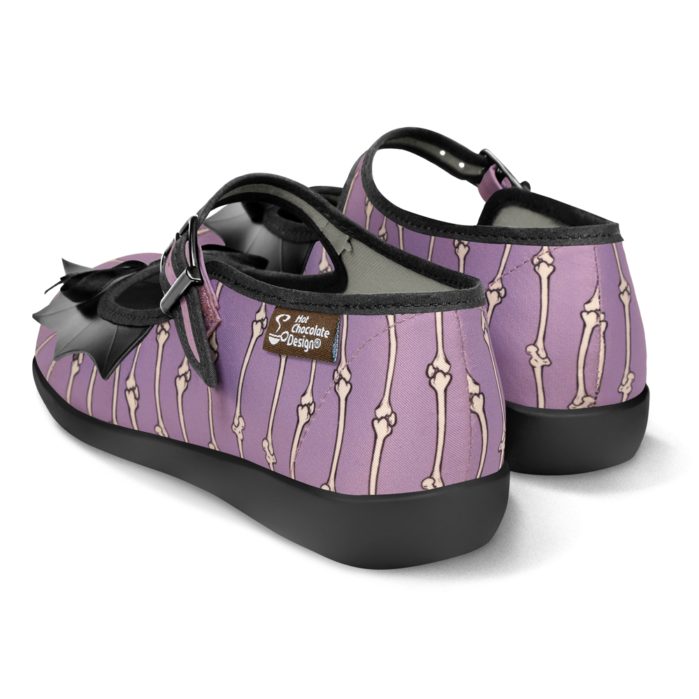 Hot Chocolate Design Betty Bones Mary Jane Flat