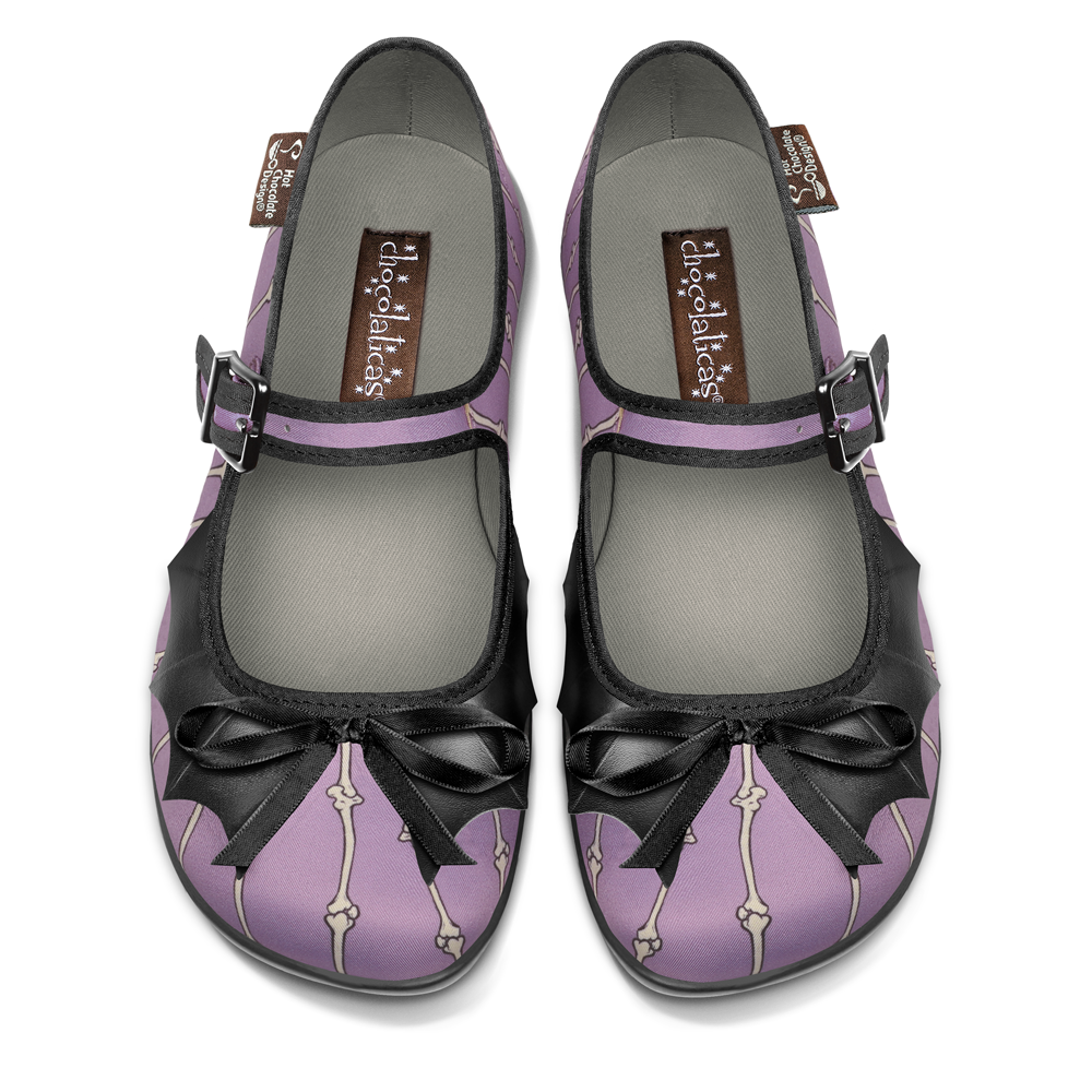 Hot Chocolate Design Betty Bones Mary Jane Flat
