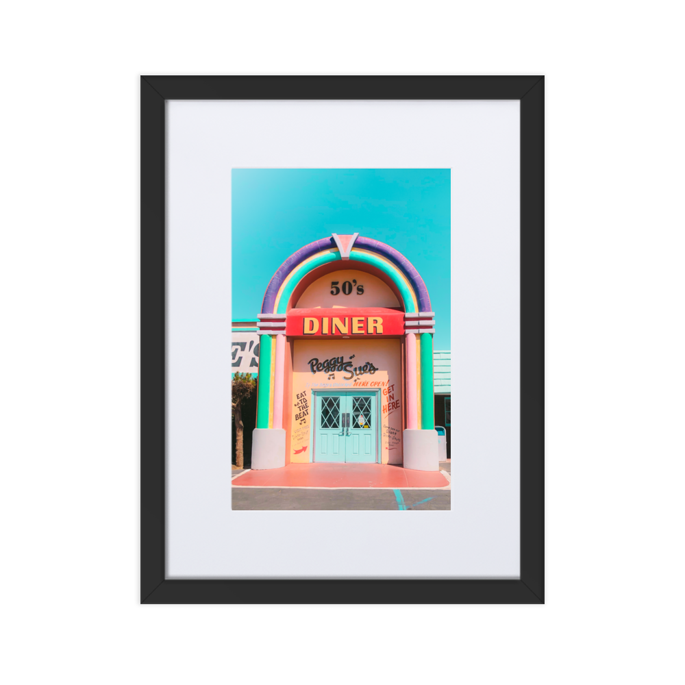 American As Apple Pie - Paper Framed Wall Art