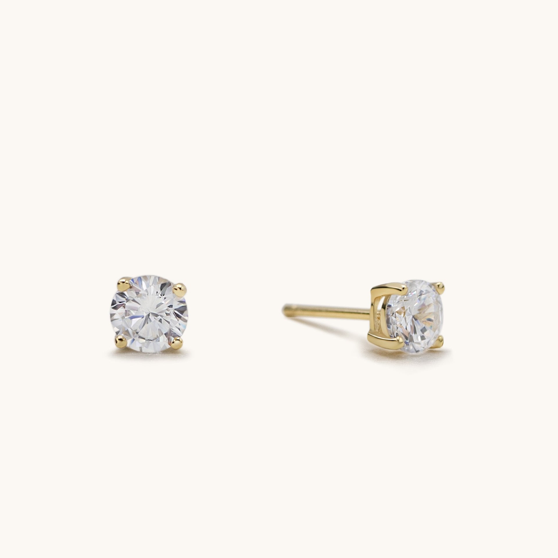 Silver Stud Earrings