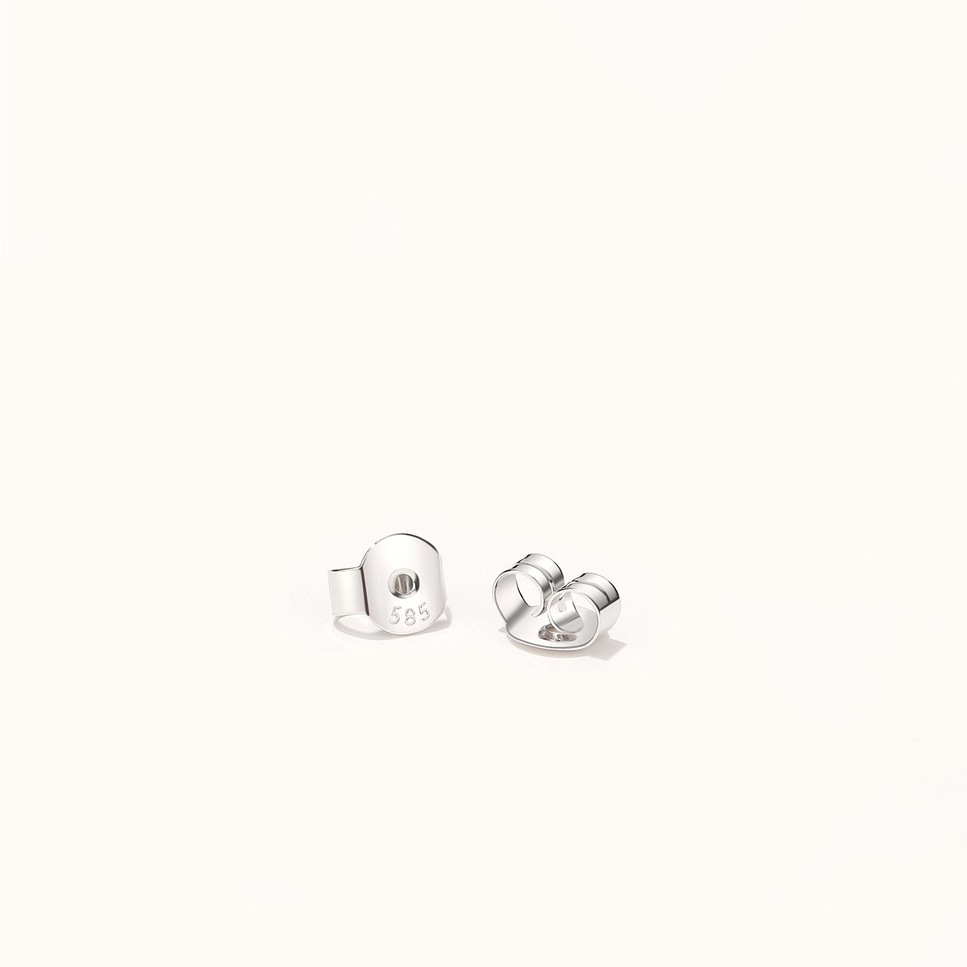 14K Gold GRA-Certified Moissanite Stud Earrings