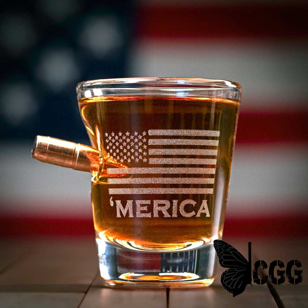 'Merica Shot Glass - 2oz