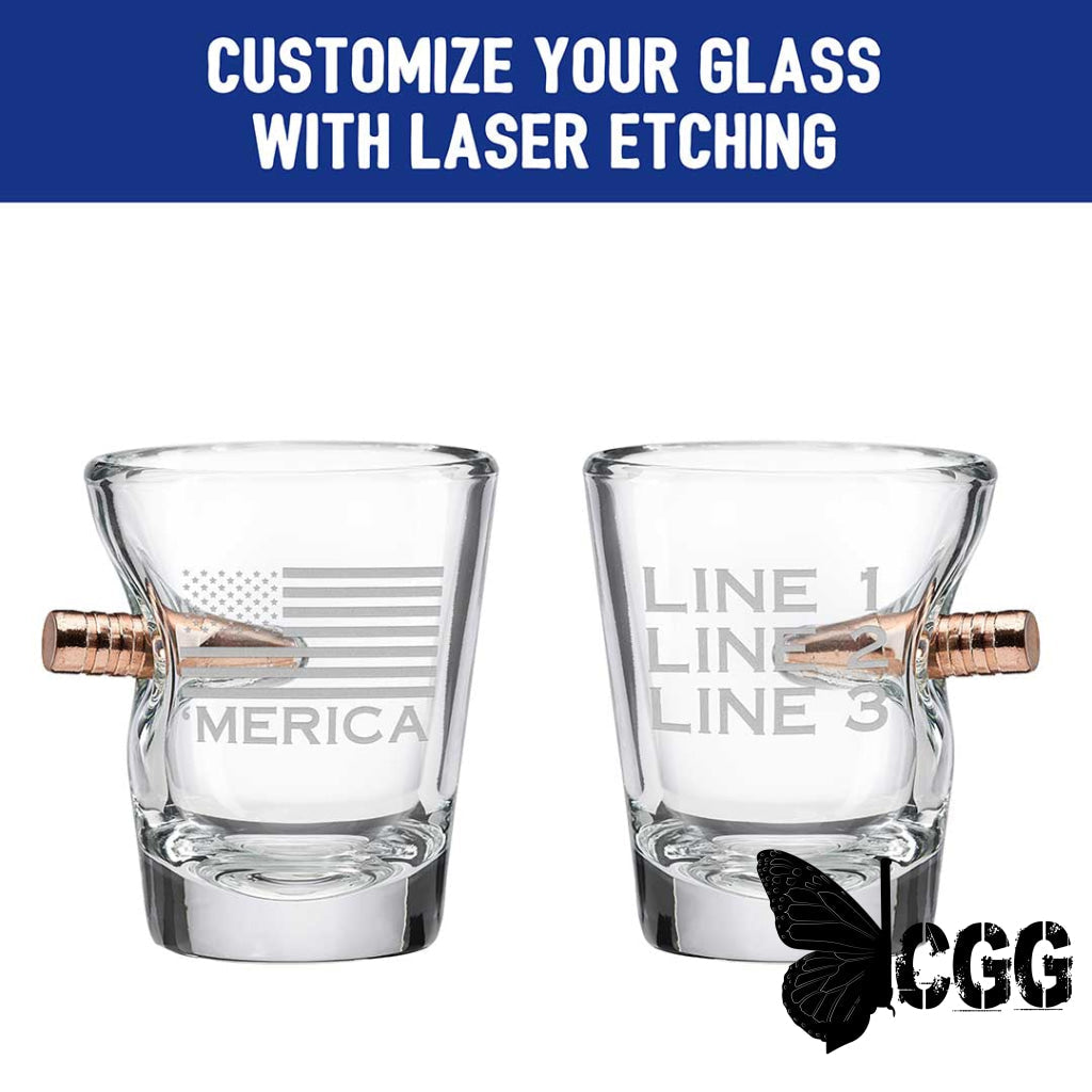 'Merica Shot Glass - 2oz
