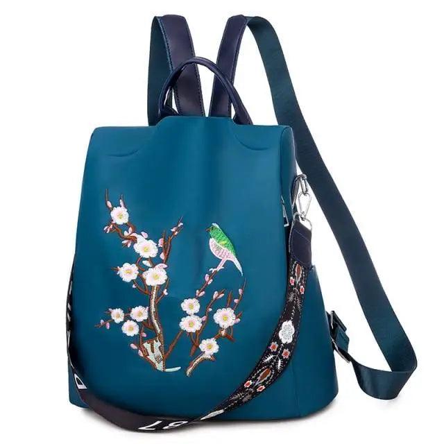 Modern Elegant Waterproof Women's Backpack Fashionable Anti-theft Women Backpacks Nice Print School Bag High Quality Large Capacity Backpack