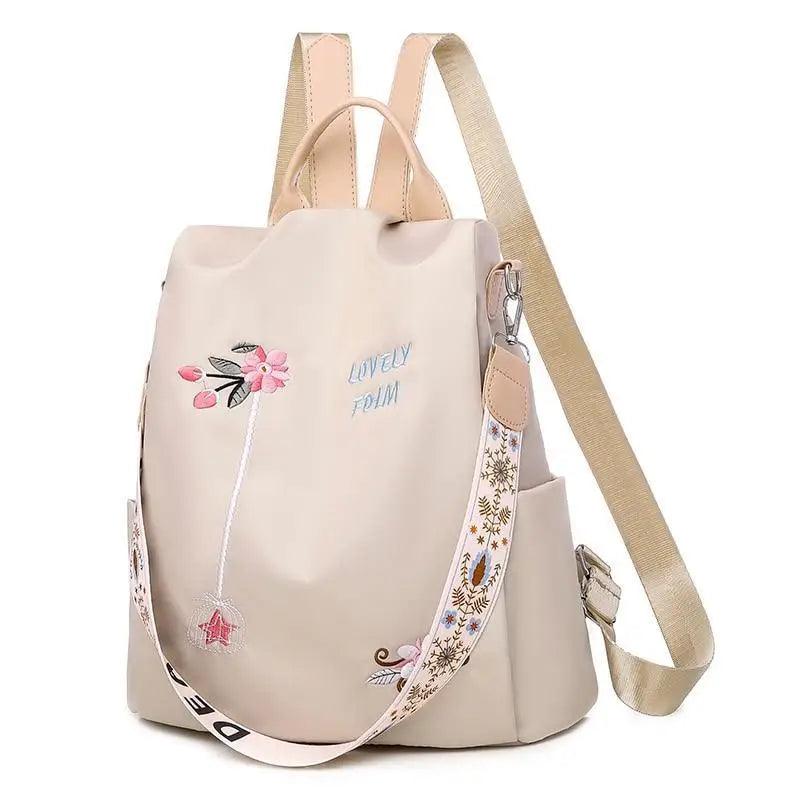 Modern Elegant Waterproof Women's Backpack Fashionable Anti-theft Women Backpacks Nice Print School Bag High Quality Large Capacity Backpack
