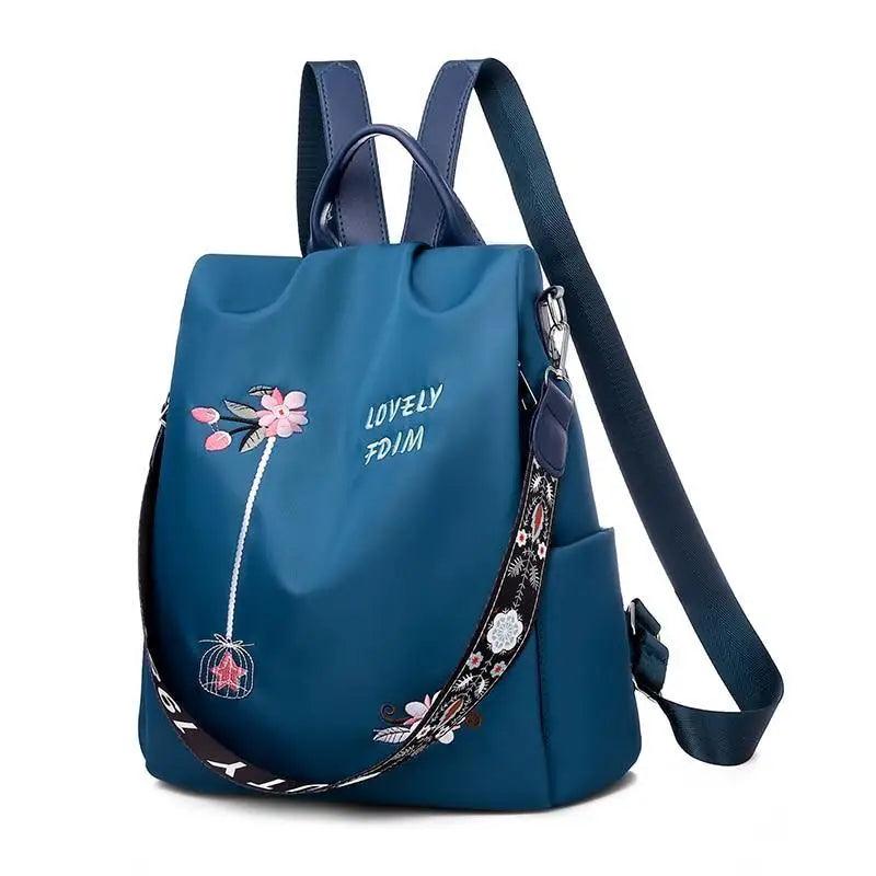Modern Elegant Waterproof Women's Backpack Fashionable Anti-theft Women Backpacks Nice Print School Bag High Quality Large Capacity Backpack