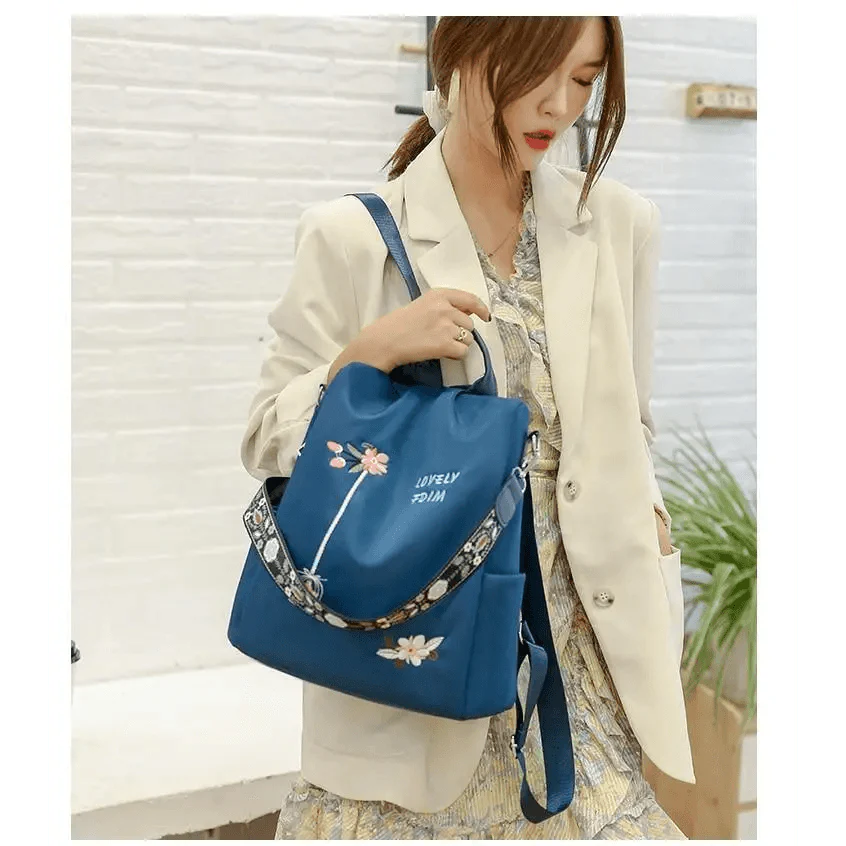 Modern Elegant Waterproof Women's Backpack Fashionable Anti-theft Women Backpacks Nice Print School Bag High Quality Large Capacity Backpack