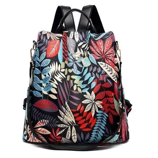 Modern Elegant Waterproof Women's Backpack Fashionable Anti-theft Women Backpacks Nice Print School Bag High Quality Large Capacity Backpack