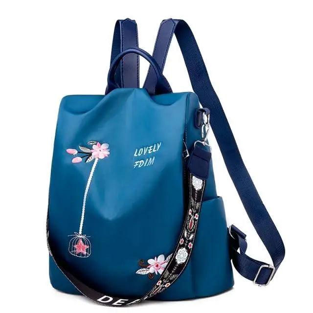 Modern Elegant Waterproof Women's Backpack Fashionable Anti-theft Women Backpacks Nice Print School Bag High Quality Large Capacity Backpack