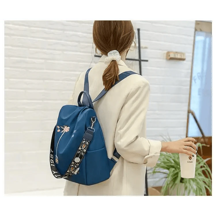 Modern Elegant Waterproof Women's Backpack Fashionable Anti-theft Women Backpacks Nice Print School Bag High Quality Large Capacity Backpack