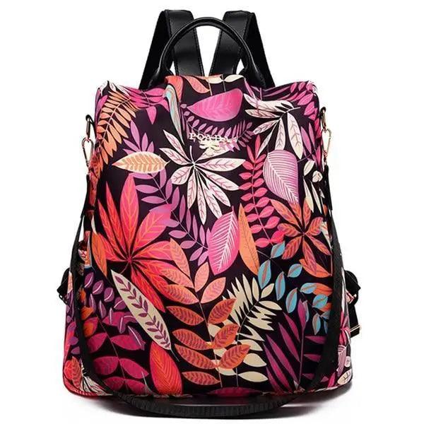 Modern Elegant Waterproof Women's Backpack Fashionable Anti-theft Women Backpacks Nice Print School Bag High Quality Large Capacity Backpack