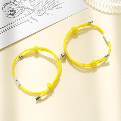 Modern Matching Sun Moon Charm Paired Bracelets Adjustable Magnet Bracelet For Couples Red Rope Bracelets Couple Attraction Friendship Bracelet For Boyfriend Girlfriend