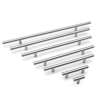 Modern Stainless Steel Kitchen Door Cabinet Bar Handle Pull Knob Cabinet Knobs Furniture Handle Cupboard Drawer Handle Stainless Steel Hollow Tube Bar Drawer Pulls Cupboard Knob For Kitchen Furniture Hardware