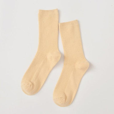 New Color Harajuku Retro Lady Cotton Socks For Winter In Tube Korean Colorful Designer Christmas Cute Socks For Men And Women