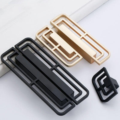 New Zinc Alloy Modern Style Bedroom Cabinet Furniture Door Handle Imitation Copper Antique Furniture Closet Door Knob Cabinet Furniture Door Handle Imitation Copper Antique Furniture Closet Door Knobs 2.2CM