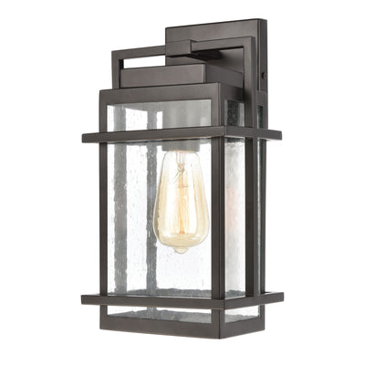 Breckenridge 13'' High 1-Light Outdoor Sconce - Matte Black