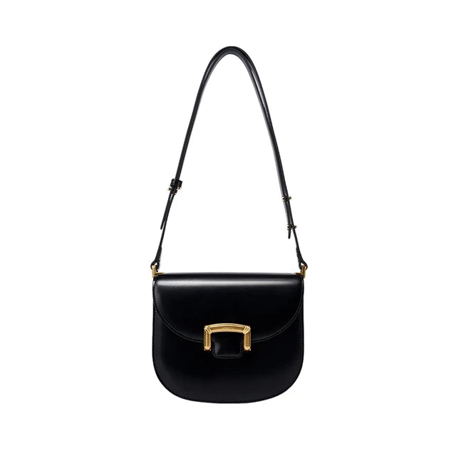 Original Women Bag New Trendy High-end Wedding Bag Shoulder Bag Commuting Handbag Retro Style Saddle Bag