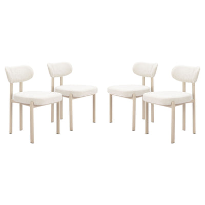 Aurea Dining Chair (Set of 4) Light Gray