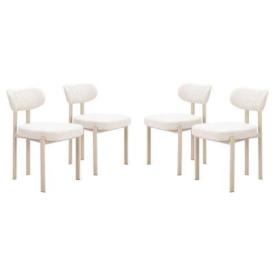 Aurea Dining Chair (Set of 4) Light Gray