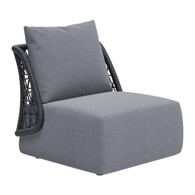 Mekan Accent Chair Gray by Zuo Modern