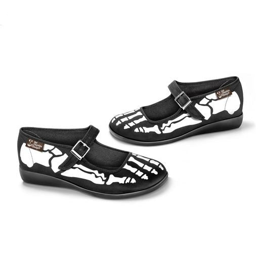 Hot Chocolate Design Bella Hasta la Muerte Women's Mary Jane Flats