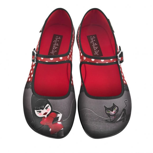 Hot Chocolate Design Petunia Mary Jane Flats