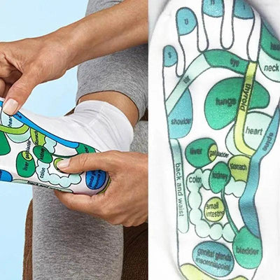 Physiotherapy Massage Points Stress Relieve Socks High Quality Durable Helpful Reflex Zones Anti Stress Sock