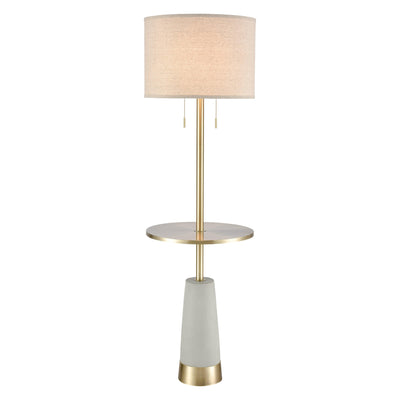 Below the Surface 63'' High 2-Light Floor Lamp - Polished Concrete
