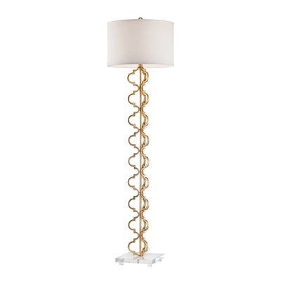 Castile 62'' High 1-Light Floor Lamp - Painted Gold