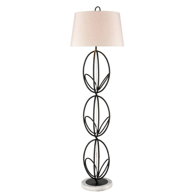 Morely 63'' High 1-Light Floor Lamp - Matte Black