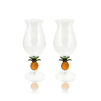 3D Pineapple Poco Grande Glasses