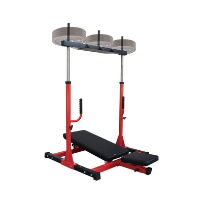 Premium Vertical Leg Press Machine With Adjustable Back And Head Rests For Home Gyms, 660LBS (SAK34819)
