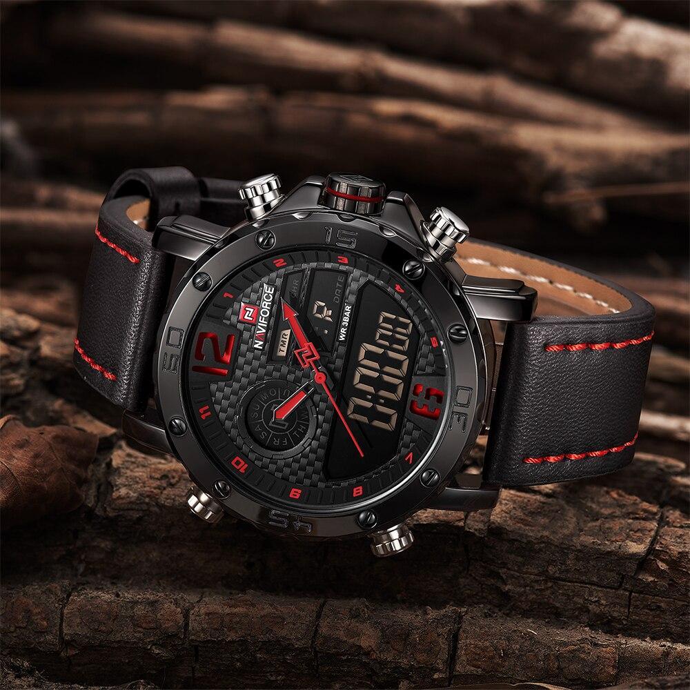 Men's Sports Waterproof Digital Analog Multifunction Watch Excellent Design Perfect Gift