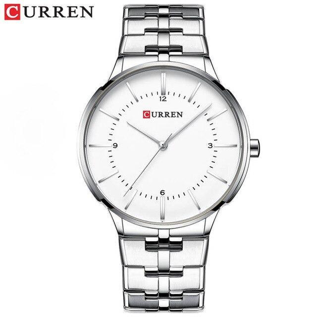 Men's Waterproof Watch With Shining Bracelet In Five Modern Designs Perfect Gift For Your Loved One