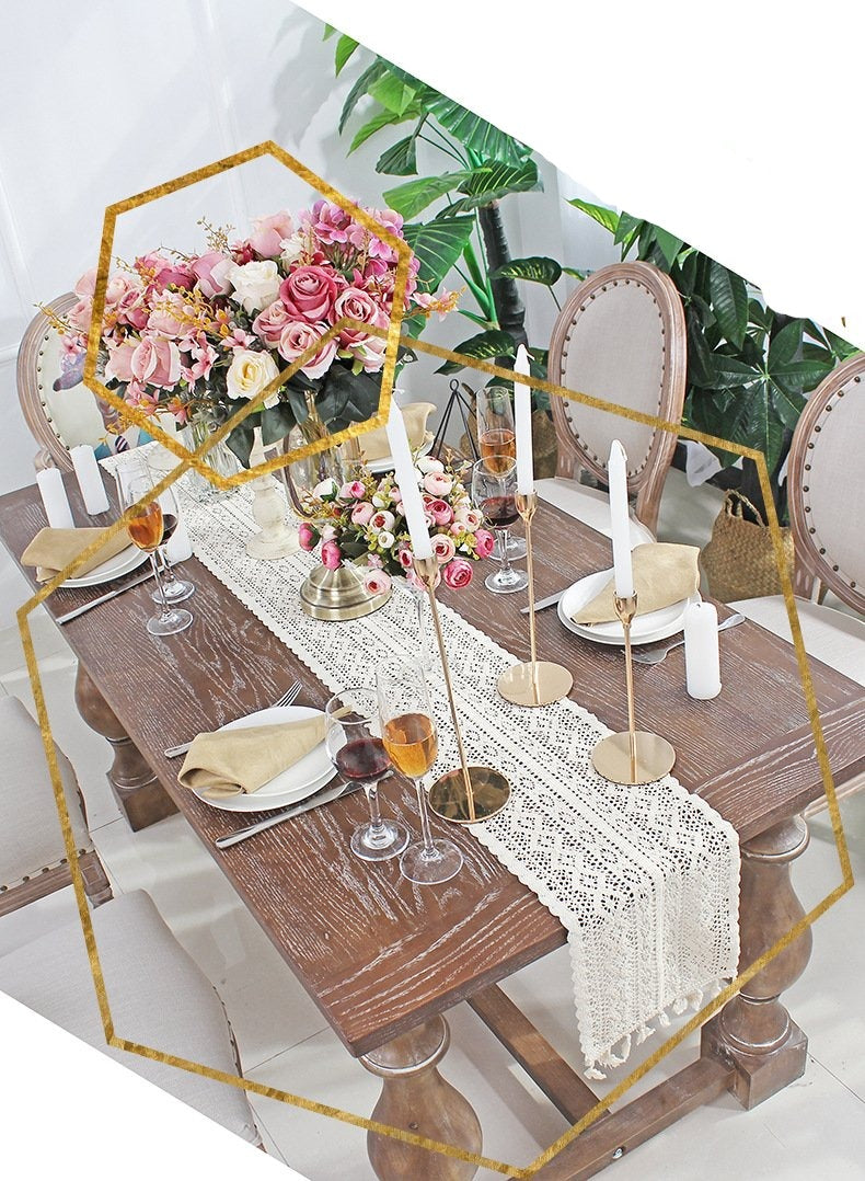 Crochet Lace Table Runner