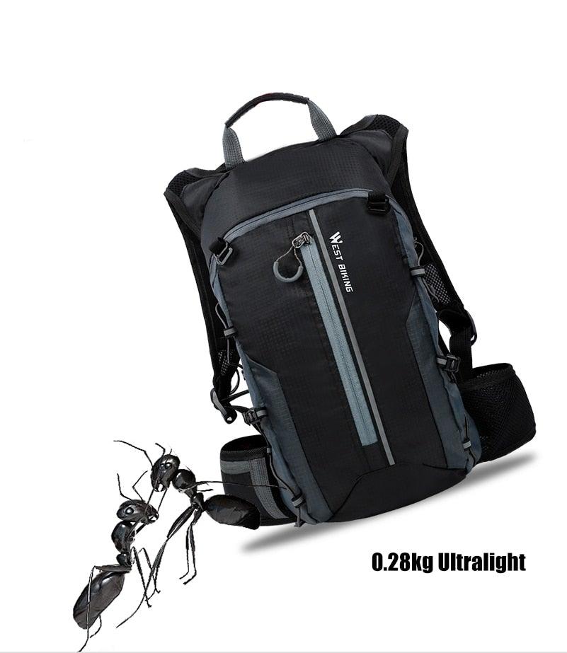 Bike Bags Portable Waterproof Backpack Cycling Water Bag Outdoor Sport Climbing Hiking Pouch Hydration Backpack Bike Backpack Mountain Biking Daypack Cycling Hiking Bicycle 10L