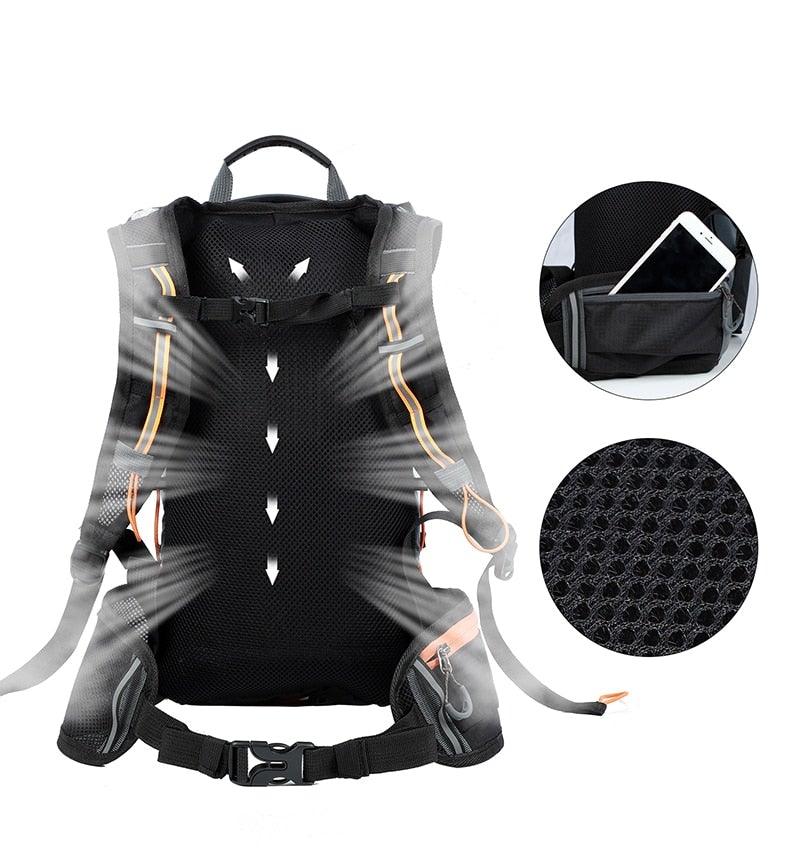 Bike Bags Portable Waterproof Backpack Cycling Water Bag Outdoor Sport Climbing Hiking Pouch Hydration Backpack Bike Backpack Mountain Biking Daypack Cycling Hiking Bicycle 10L