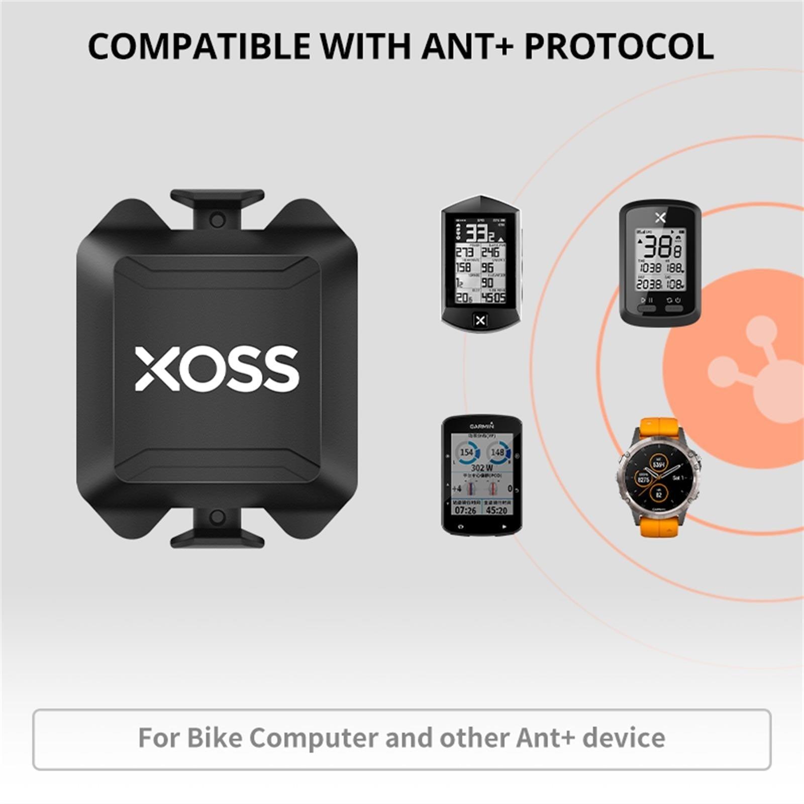 Speed Cadence Sensor Cycling Computer Speedometer ANT+ Bluetooth Road Bike Cycling Cadence Sensor Speedometer ANT+ Bluetooth Wireless With Cycling Computer Sport Watch