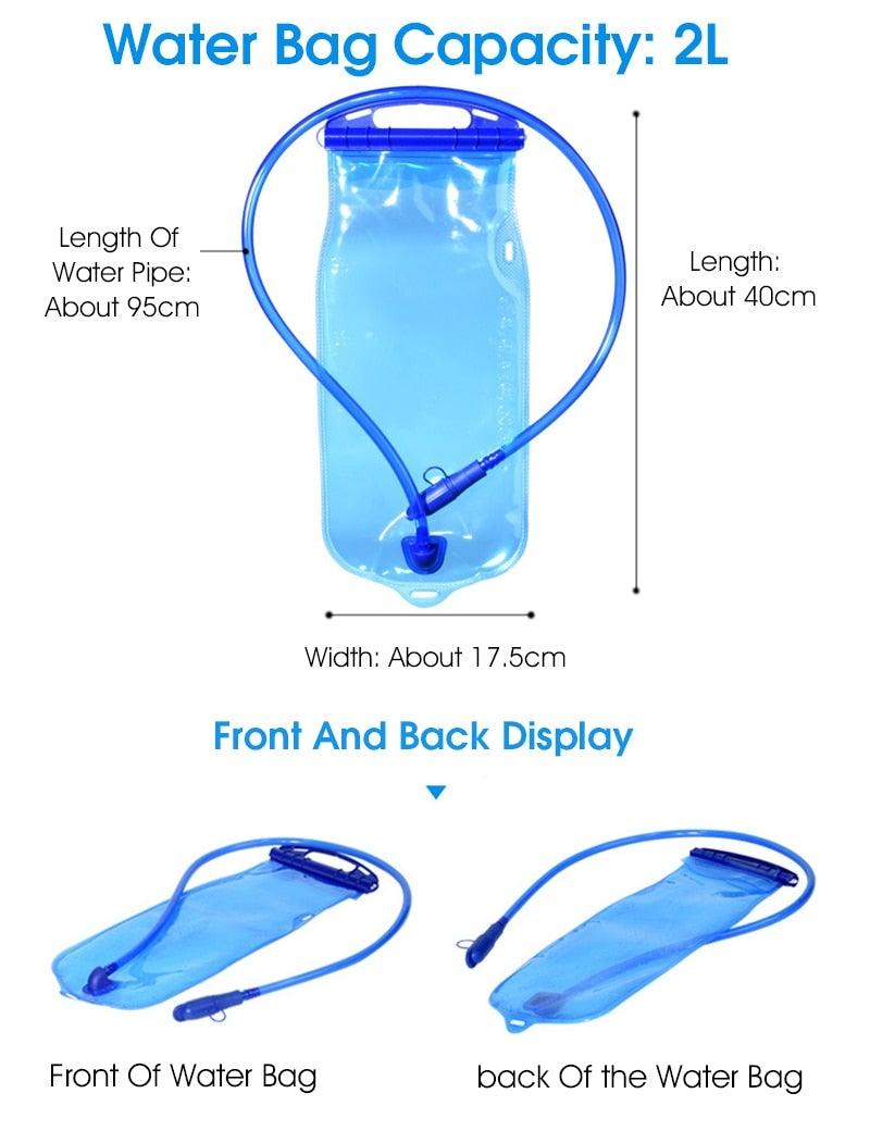 Bike Bags Portable Waterproof Backpack Cycling Water Bag Outdoor Sport Climbing Hiking Pouch Hydration Backpack Bike Backpack Mountain Biking Daypack Cycling Hiking Bicycle 10L