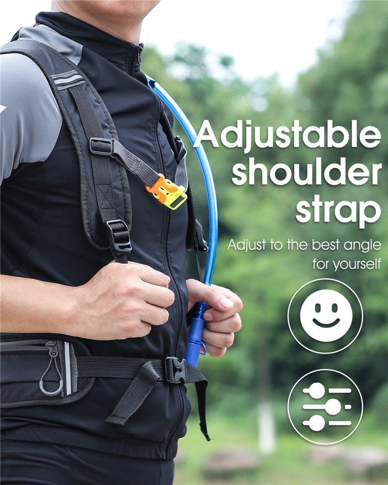 Bike Bags Portable Waterproof Backpack Cycling Water Bag Outdoor Sport Climbing Hiking Pouch Hydration Backpack Bike Backpack Mountain Biking Daypack Cycling Hiking Bicycle 10L