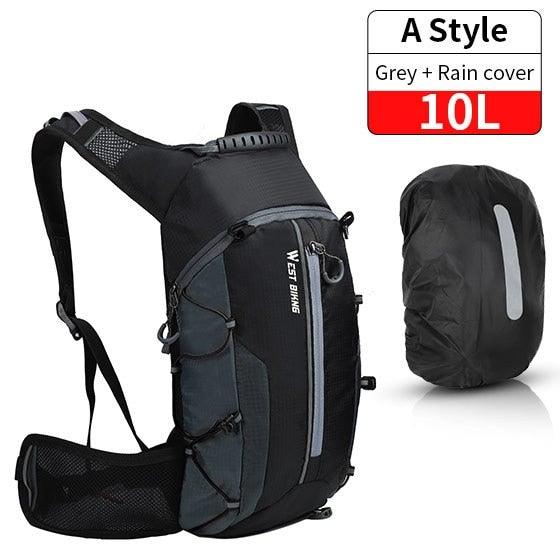 Bike Bags Portable Waterproof Backpack Cycling Water Bag Outdoor Sport Climbing Hiking Pouch Hydration Backpack Bike Backpack Mountain Biking Daypack Cycling Hiking Bicycle 10L