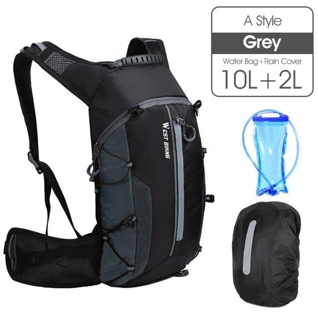 Bike Bags Portable Waterproof Backpack Cycling Water Bag Outdoor Sport Climbing Hiking Pouch Hydration Backpack Bike Backpack Mountain Biking Daypack Cycling Hiking Bicycle 10L