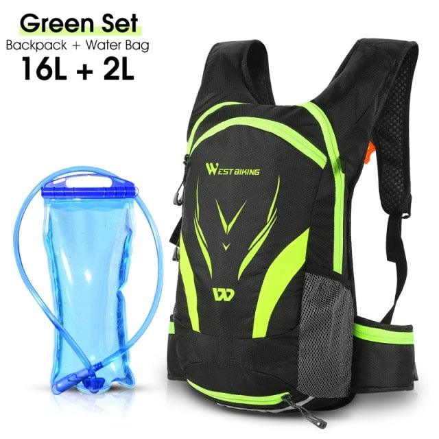 Bike Bags Portable Waterproof Backpack Cycling Water Bag Outdoor Sport Climbing Hiking Pouch Hydration Backpack Bike Backpack Mountain Biking Daypack Cycling Hiking Bicycle 10L