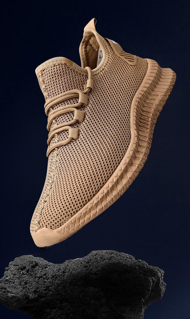 Light Running Comfortable Casual Men's Sneaker Breathable Wear-Resistant Outdoor Walking Men Sport Non Slip Athletic Fashion Sneakers Mesh Workout Casual Sports Sneakers