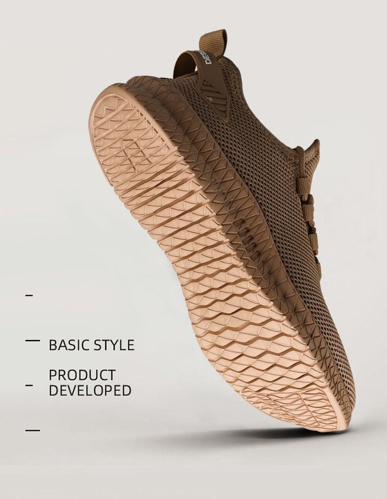Light Running Comfortable Casual Men's Sneaker Breathable Wear-Resistant Outdoor Walking Men Sport Non Slip Athletic Fashion Sneakers Mesh Workout Casual Sports Sneakers